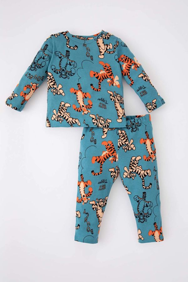 DEFACTO DEFACTO 2 piece Regular Fit Winnie The Pooh Licensed Pyjamas