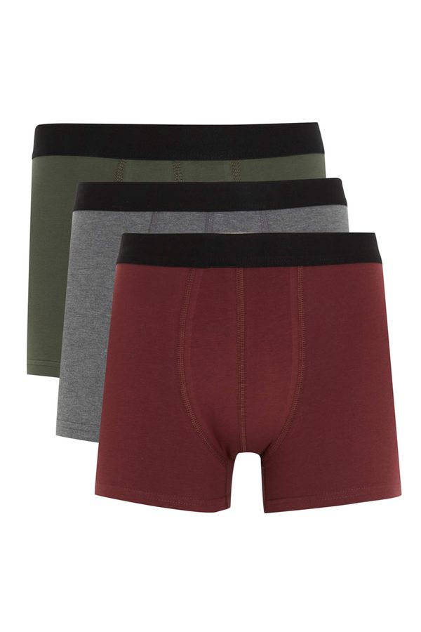 DEFACTO DEFACTO 3 Pack Regular Fit Boxer Set