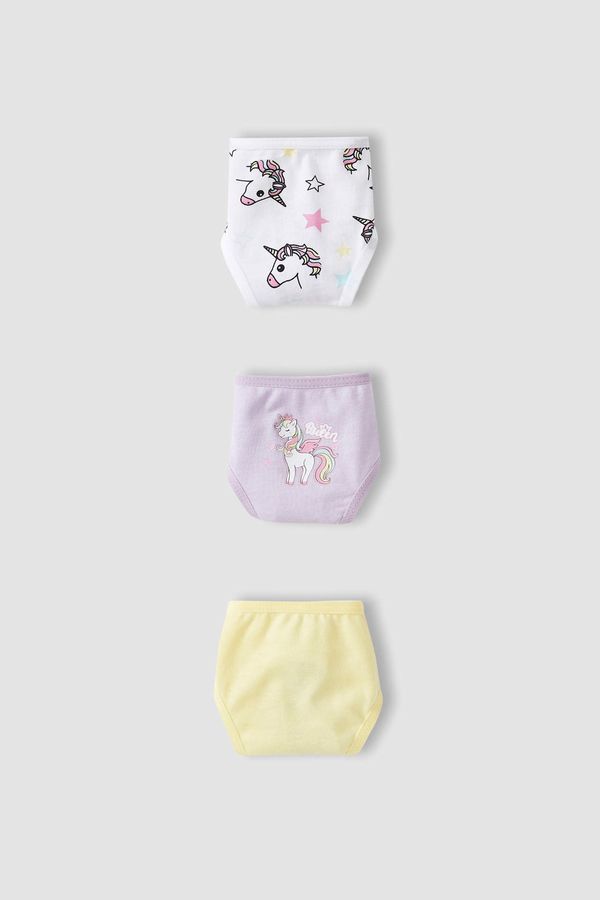 DEFACTO DEFACTO 3 Pack Unicorn Print Thong Set