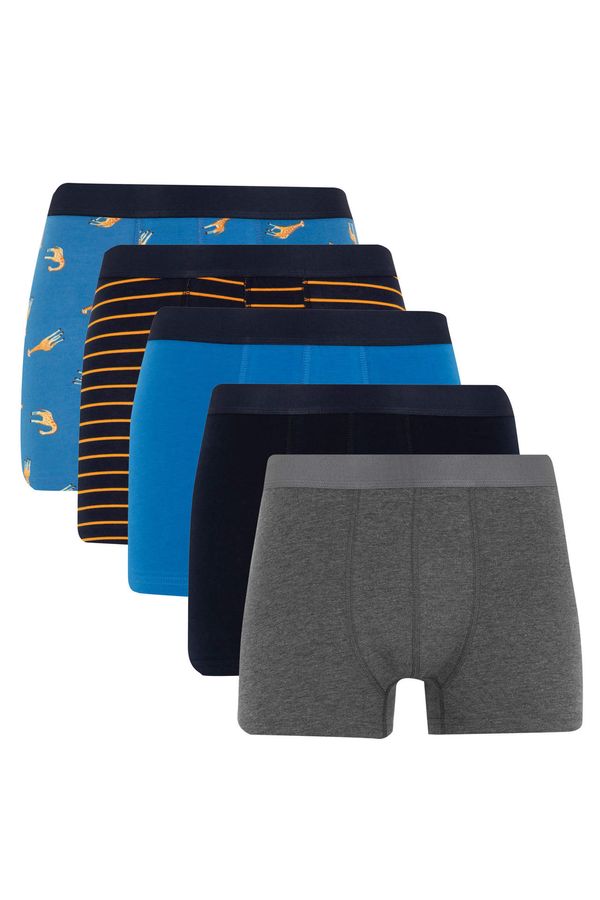 DEFACTO DEFACTO 5 Piece Regular Fit Knitted Boxer