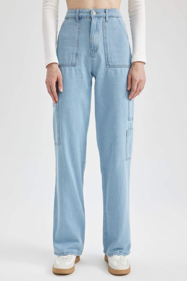 DEFACTO DEFACTO 90's Wide Leg Jean Long Trousers