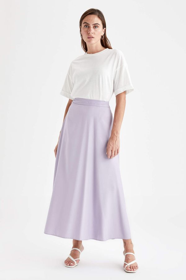 DEFACTO DEFACTO A Cut Woven Maxi Skirt