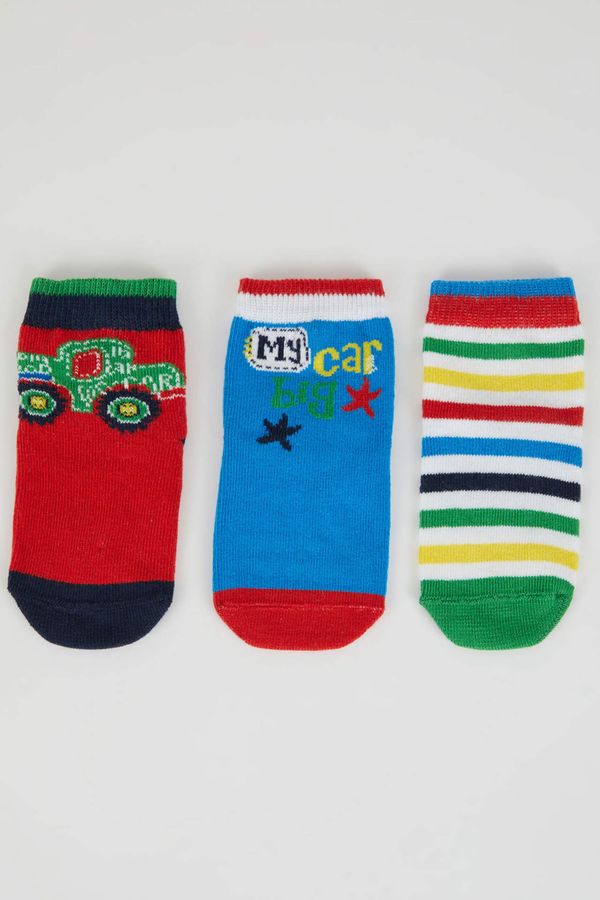 DEFACTO DEFACTO Baby Boy 3 Pack Cotton Long Socks