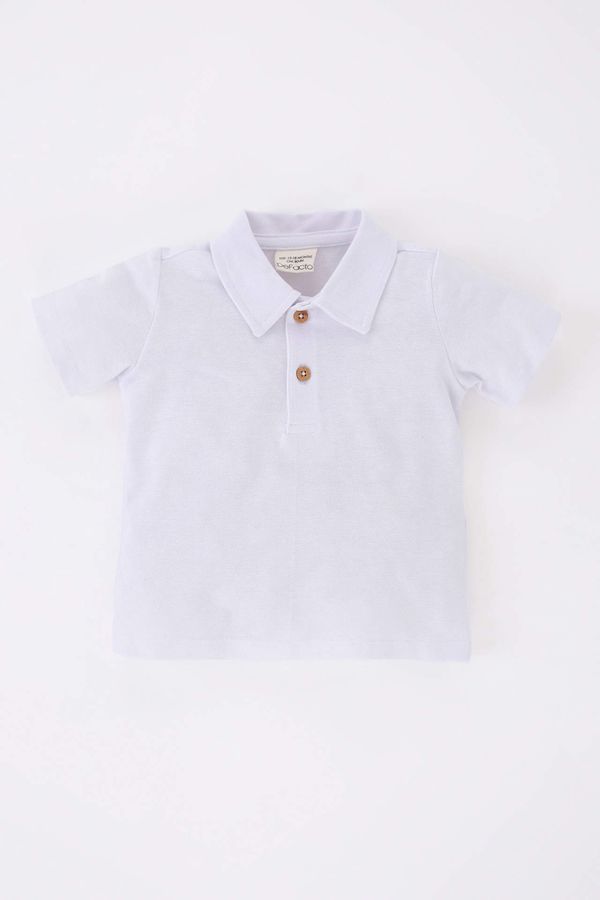 DEFACTO DEFACTO Baby Boy Regular Fit Pique Short Sleeve T-Shirt