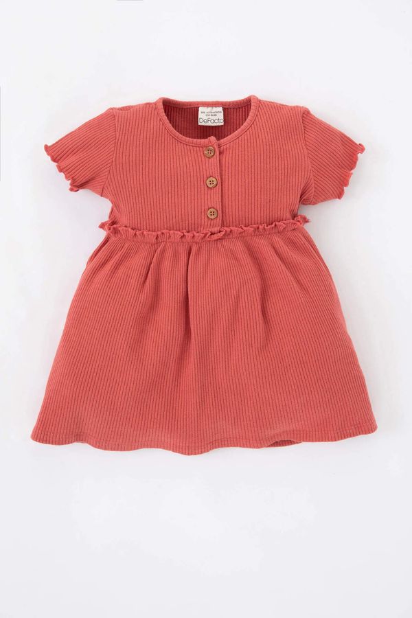 DEFACTO DEFACTO Baby Girl Long Sleeve Corduroy Camisole Dress