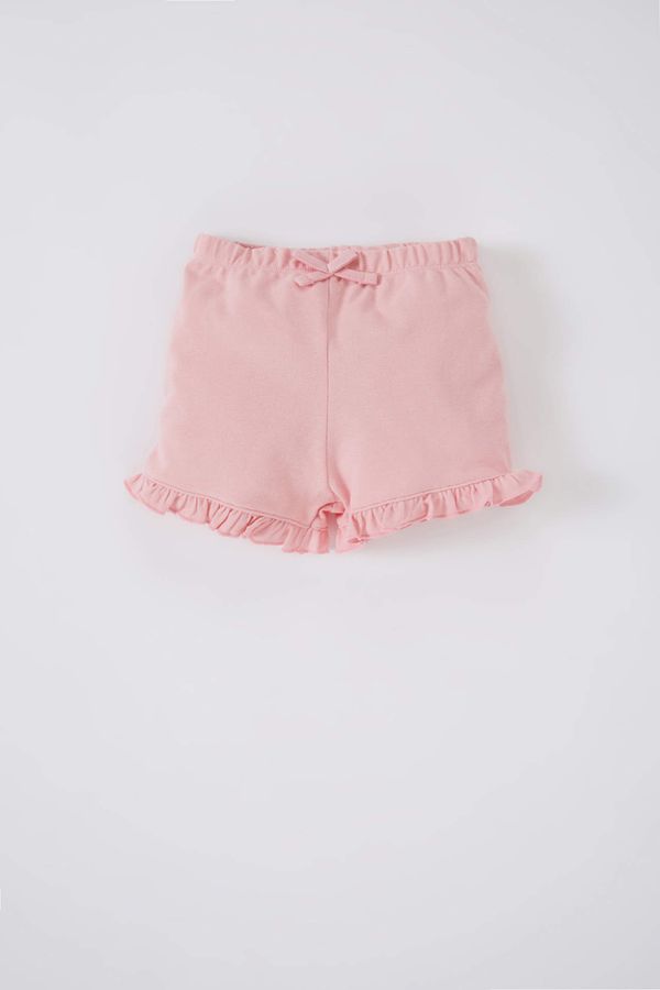 DEFACTO DEFACTO Baby Girl Regular Fit Pique Shorts