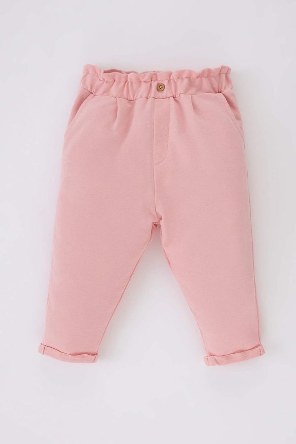 DEFACTO DEFACTO Baby Girl Regular Fit Sweatshirt Fabric Trousers