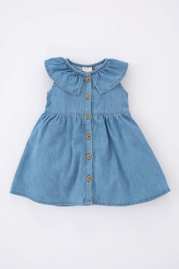 DEFACTO DEFACTO Baby Girl Sleeveless Jean Dress