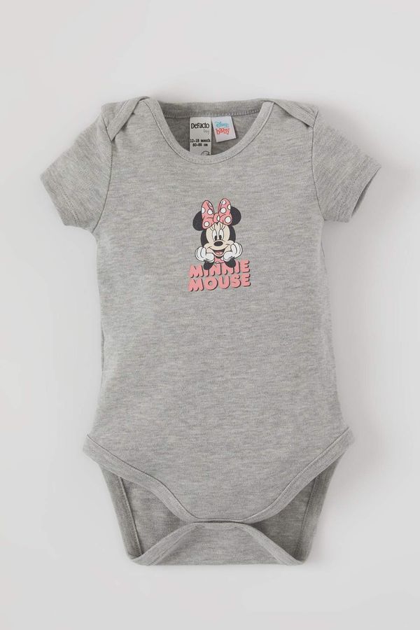 DEFACTO DEFACTO Baby Minnie Mouse Licensed Short-Sleeved Bodysuit