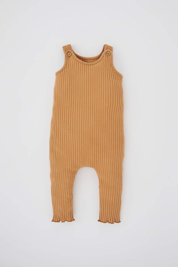 DEFACTO DEFACTO BabyBoy Regular Fit Crew Neck Overalls