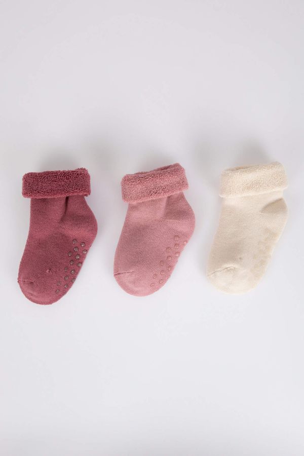 DEFACTO DEFACTO BabyGirl 3 piece Terry Socks