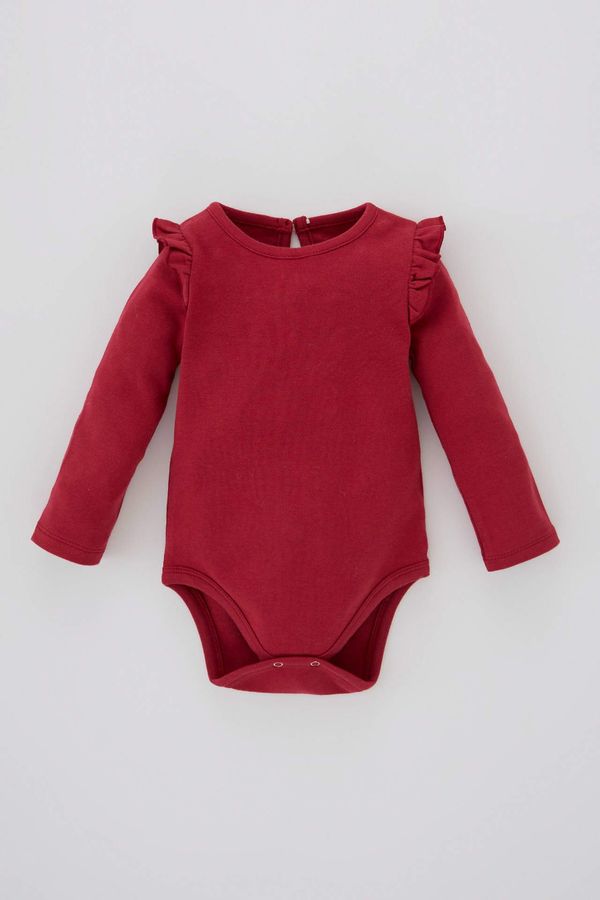 DEFACTO DEFACTO BabyGirl Long Sleeve Long Sleeve Snap Body