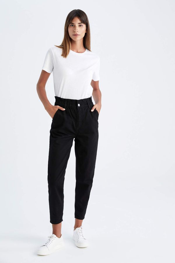 DEFACTO DEFACTO Baggy Fit Wowen Fabrics Trousers