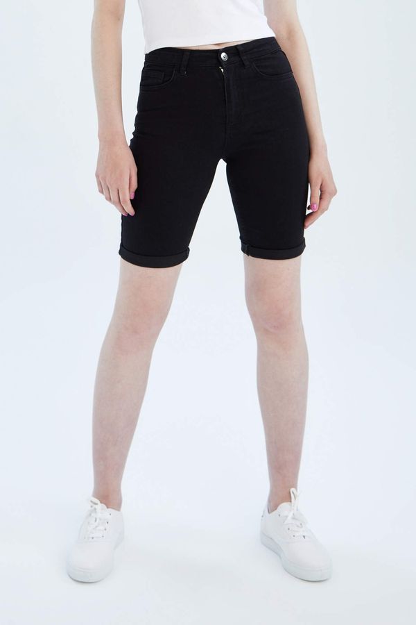 DEFACTO DEFACTO Basic Crop Jean Shorts