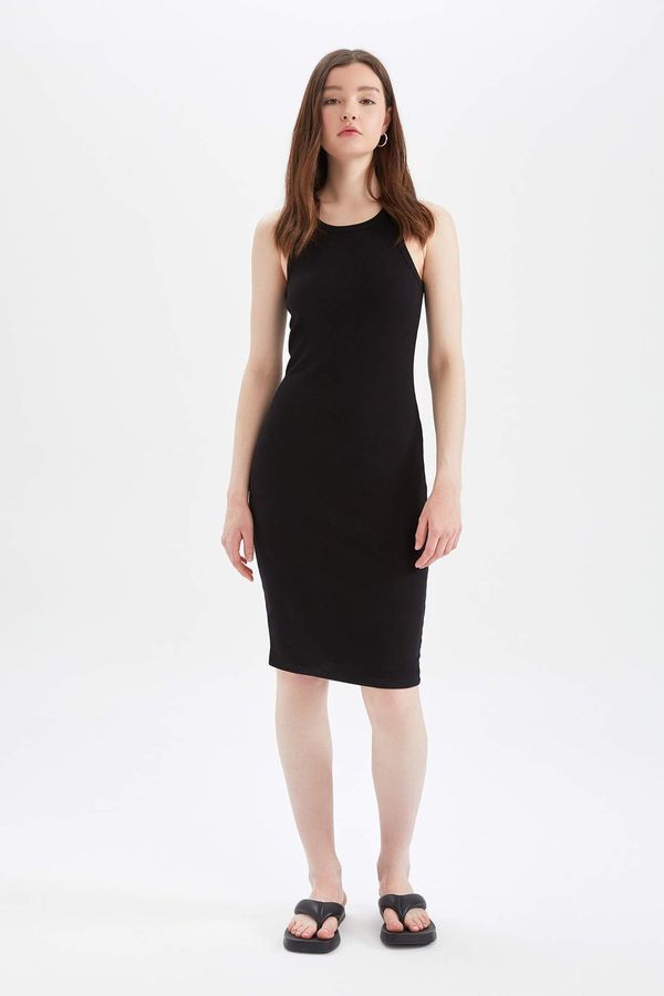 DEFACTO DEFACTO Basic Sleeveless Midi Dress