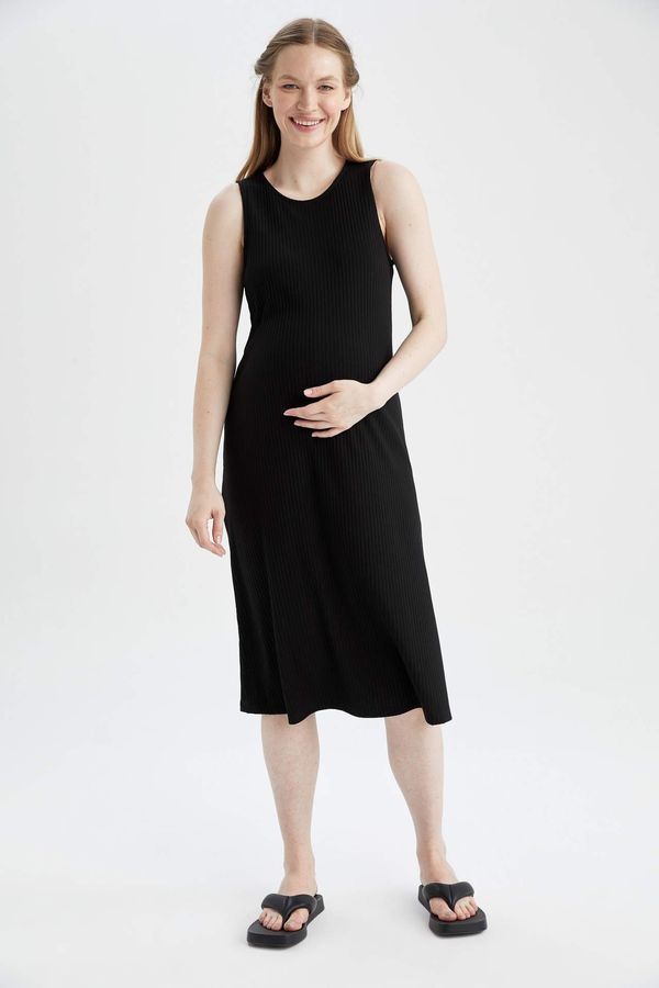 DEFACTO DEFACTO bodycon Sleeveless Standart Maternity Dress