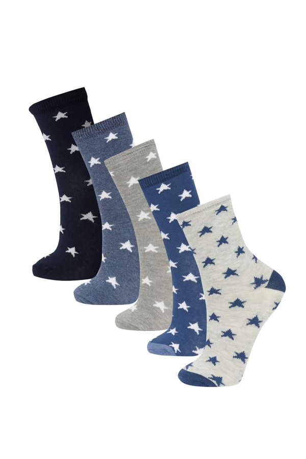 DEFACTO DEFACTO Boy 5 Pack Cotton Long Socks