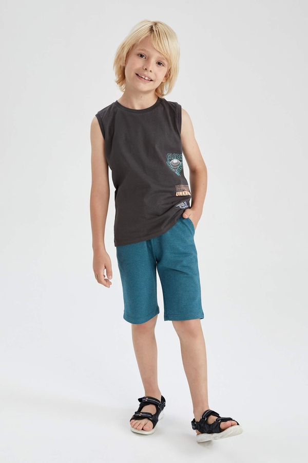 DEFACTO DEFACTO Boy Elasticated Waist Midi Short