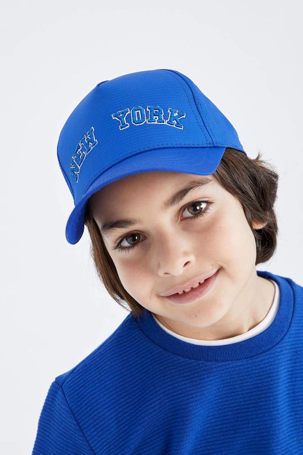 DEFACTO DEFACTO Boy Embroidered Cap Hat