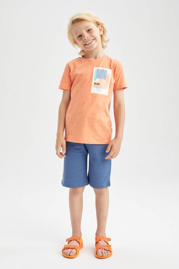 DEFACTO DEFACTO Boy Regular Fit Elasticated Waist Short