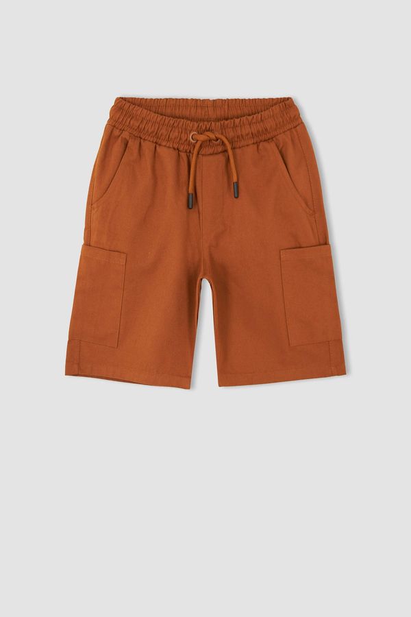 DEFACTO DEFACTO Boy Regular Fit Gabardine Shorts