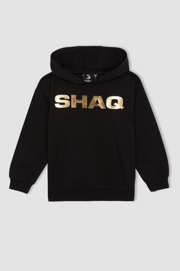 DEFACTO DEFACTO Boy Shaquille O'Neal Licenced Relax Fit Crew Neck Long Sleeve Hoodie