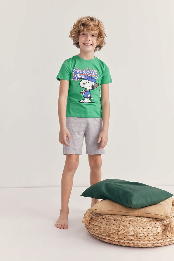 DEFACTO DEFACTO Boy Snoopy Regular Fit Pajamas Set