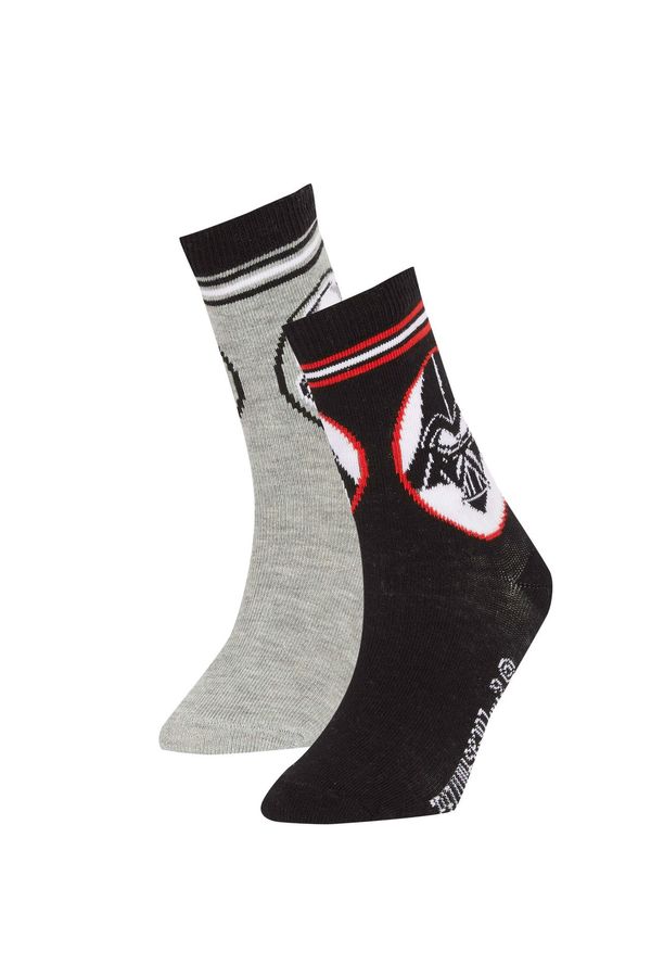 DEFACTO DEFACTO Boy Star Wars Cotton 2-Pack Long Socks