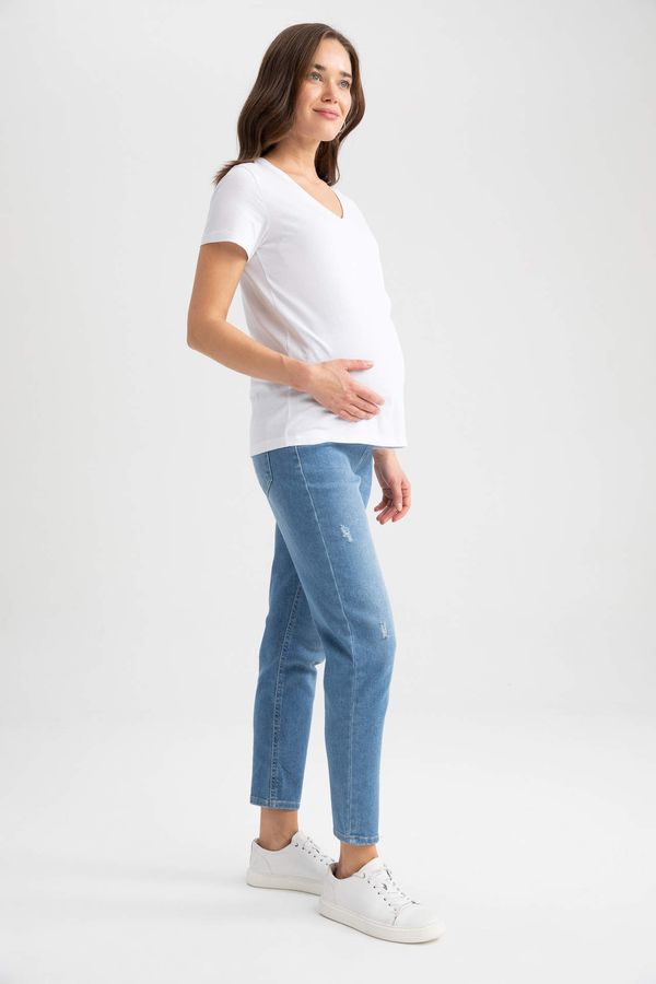 DEFACTO DEFACTO Boyfriend Ripped Detailed Maternity Pants