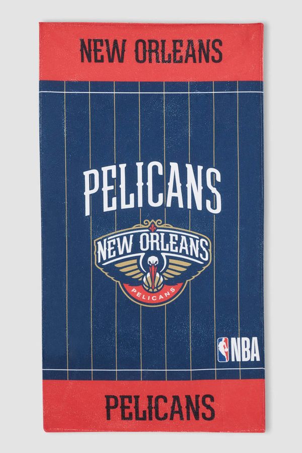 DEFACTO DEFACTO Boys' NBA New Orleans Pelicans Licensed Beach Towel