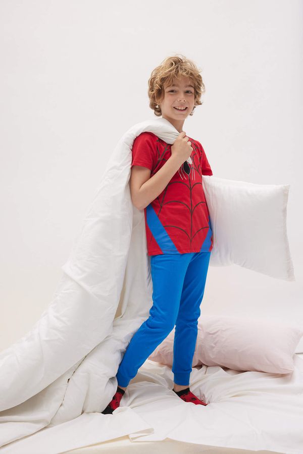DEFACTO DEFACTO Boys Regular Fit Marvel Spiderman Licensed Pajamas