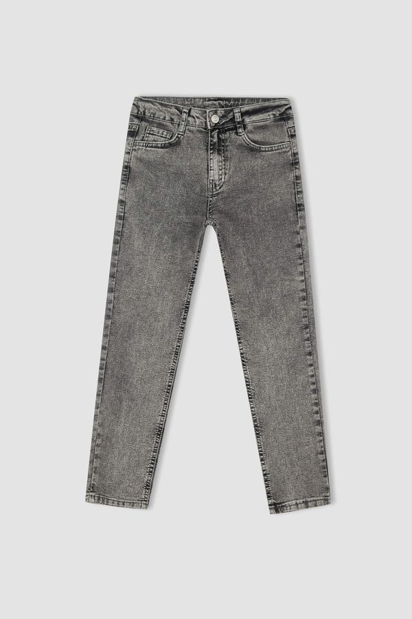 DEFACTO DEFACTO Boys Slim Fit Ripped Detailed Jean Trousers