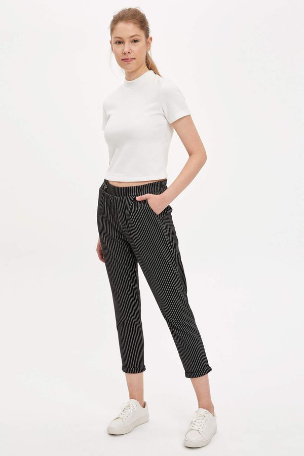 DEFACTO DEFACTO Carrot Fit Striped Trousers