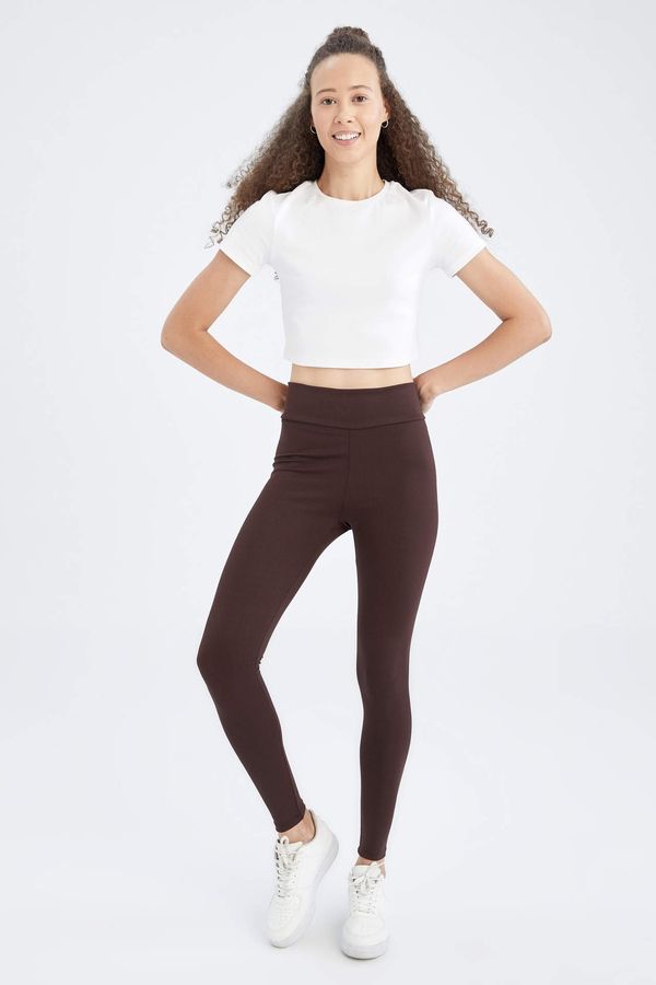 DEFACTO DEFACTO Coool Fitted Ribbed Camisole Normal Waist Sport Leggings