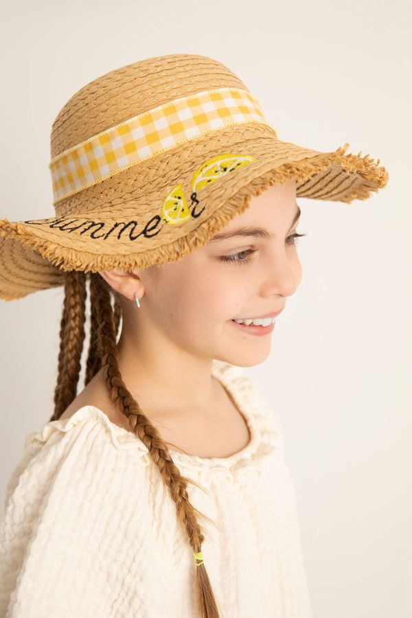 DEFACTO DEFACTO Embroidered Straw Hat