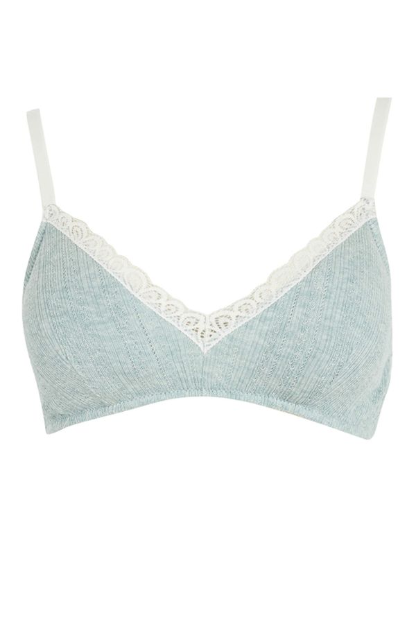 DEFACTO DEFACTO Fall In Love Dantelli Triangle Bralet