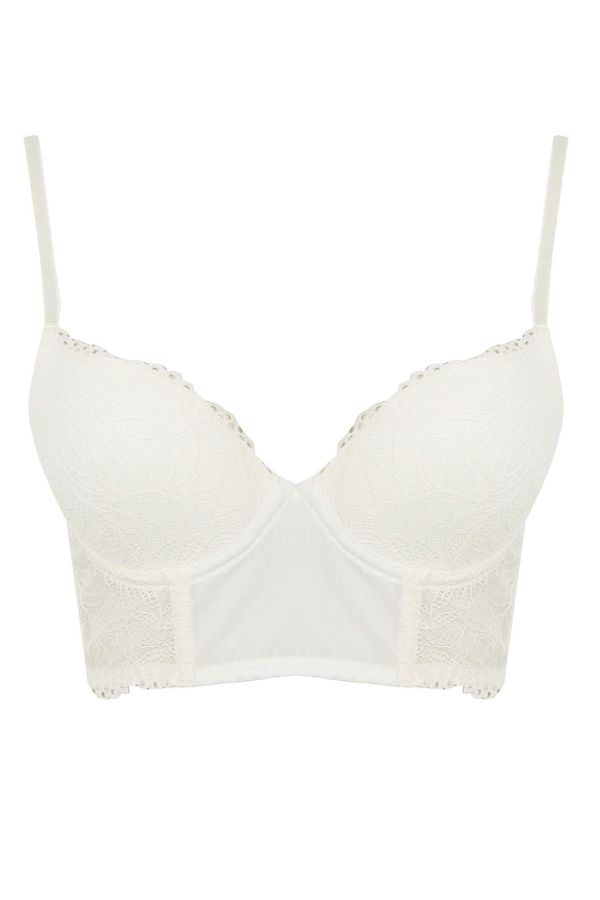 DEFACTO DEFACTO Fall In Love Lace Detail Push Up Bra