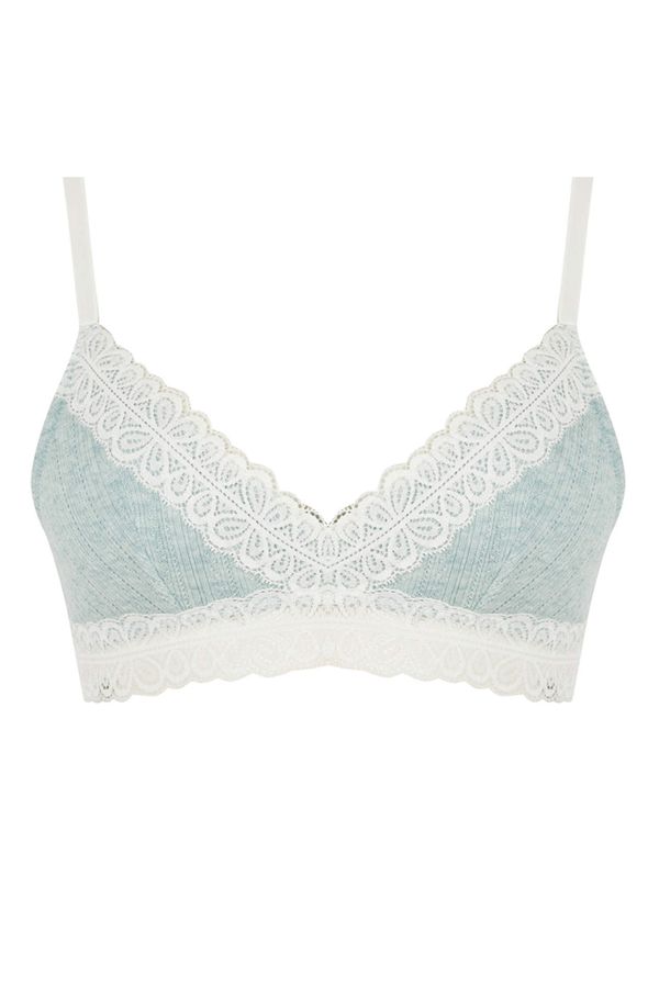 DEFACTO DEFACTO Fall In Love Lace Detailed Padless Capless Bra