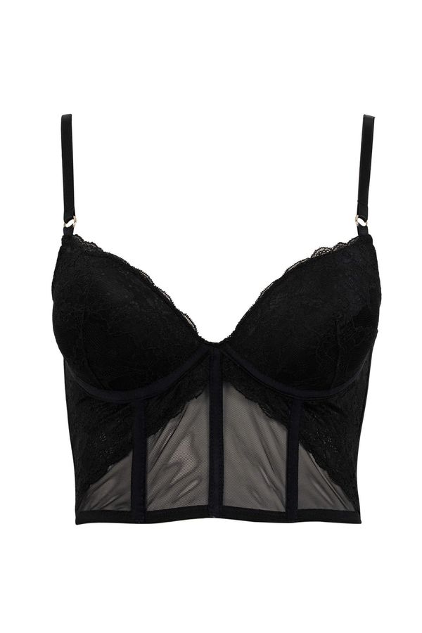 DEFACTO DEFACTO Fall in Love Lace Filled Push Up Bra