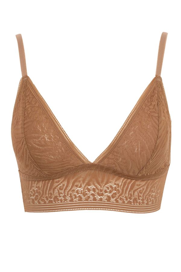 DEFACTO DEFACTO Fall In Love Lace Padless Capless Bralet