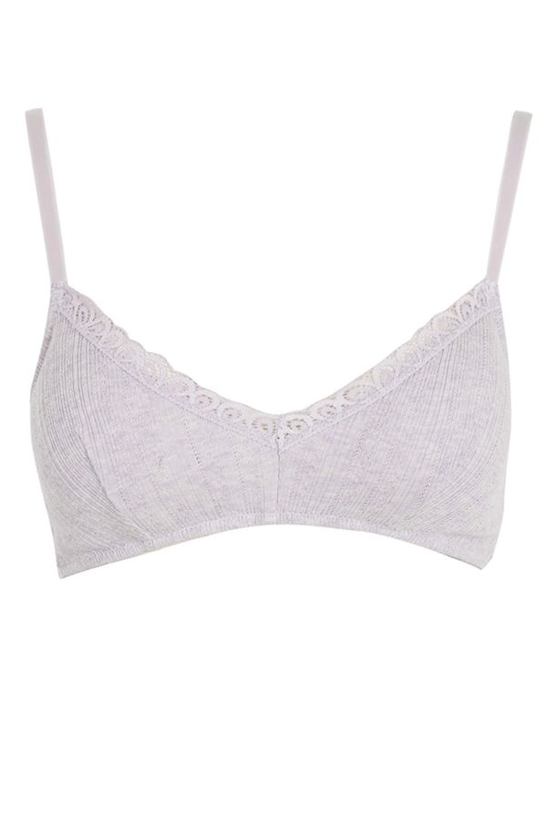 DEFACTO DEFACTO Fall In Love Lace Triangle Bralet