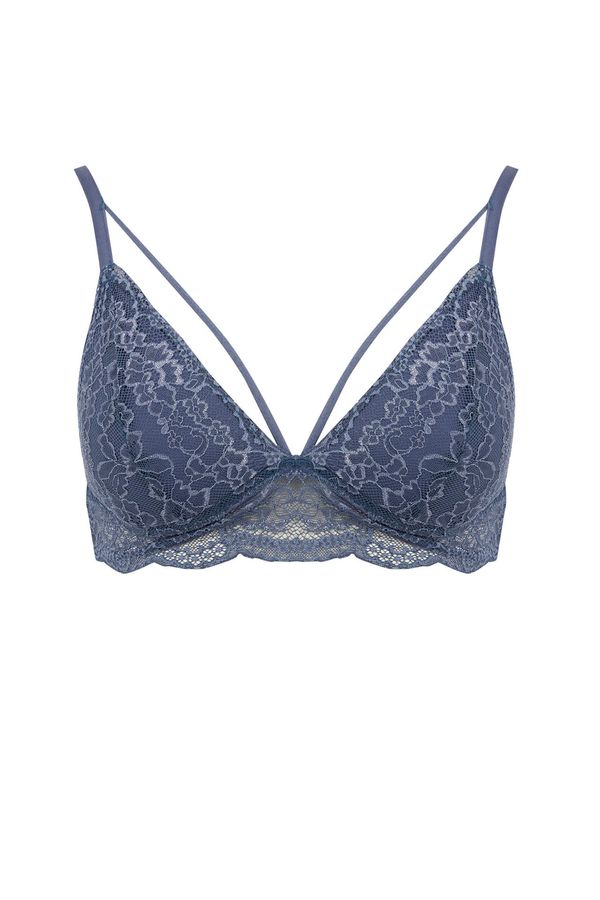 DEFACTO DEFACTO Fall in Love Lacy Padded Triangle Bralet