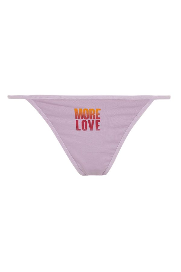 DEFACTO DEFACTO Fall In Love Printed String Panties