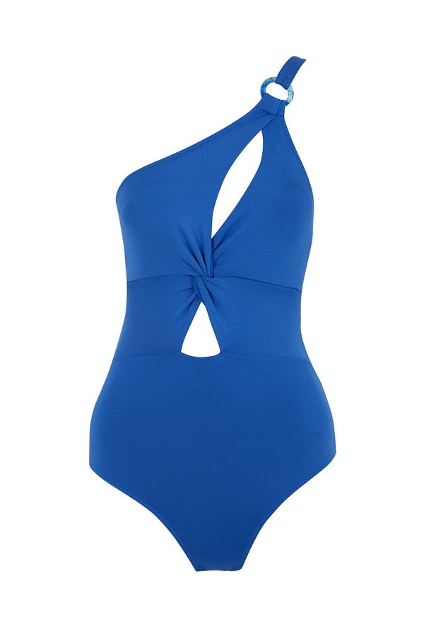 DEFACTO DEFACTO Fall In Love Regular Fit One-Shoulder Swimsuit