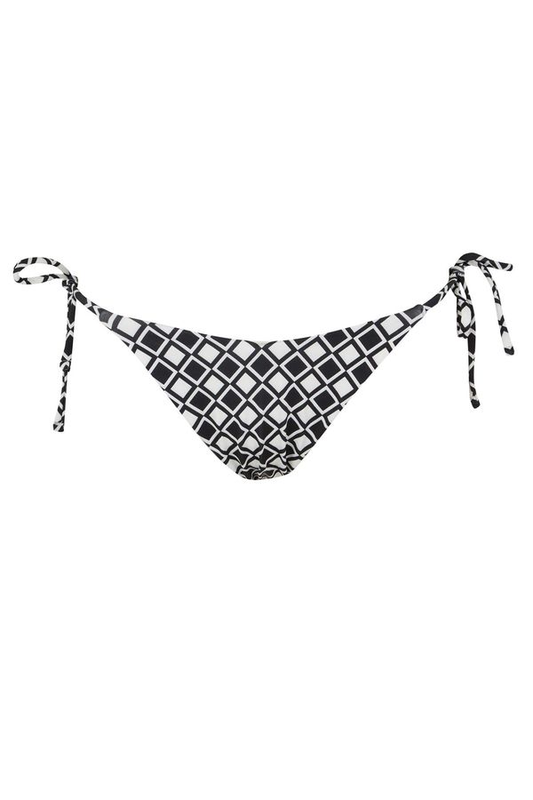 DEFACTO DEFACTO Fall in Love Regular Fit Printed Bikini Bottom