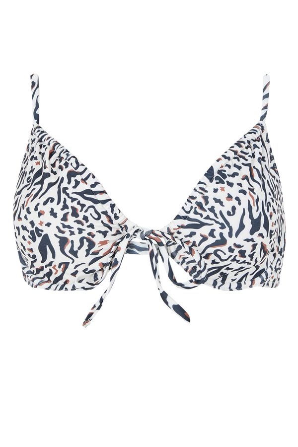 DEFACTO DEFACTO Fall In Love Regular Fit Printed Bikini Top