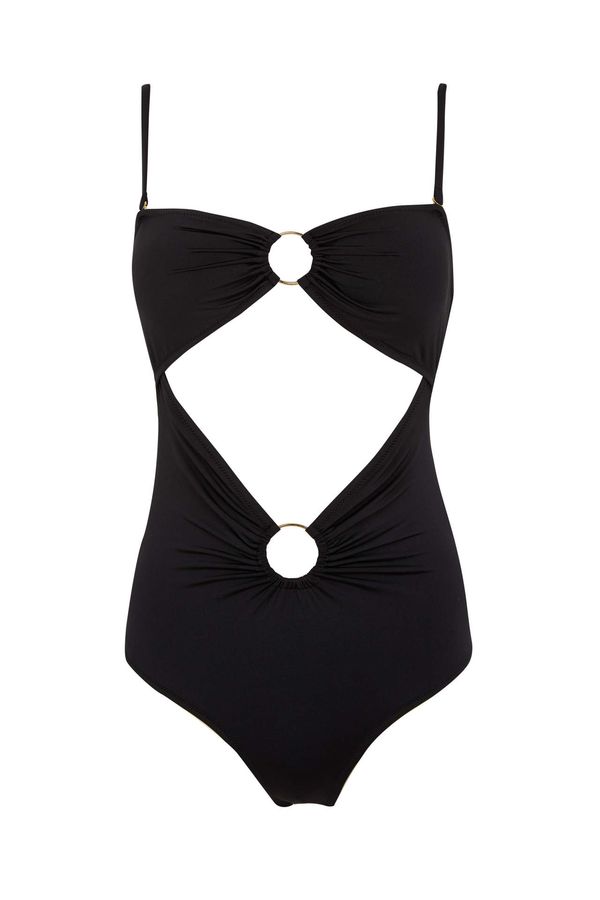 DEFACTO DEFACTO Fall In Love Regular Fit Ring Detailed Swimsuit