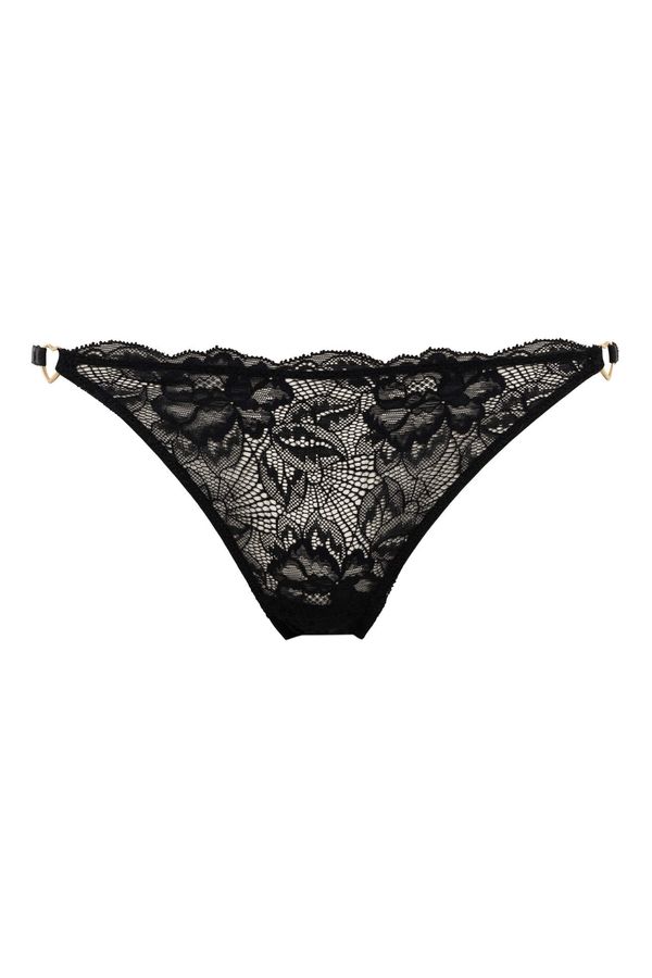 DEFACTO DEFACTO Fall in Love Stone Accessory Detail Lace Brazilian Panties