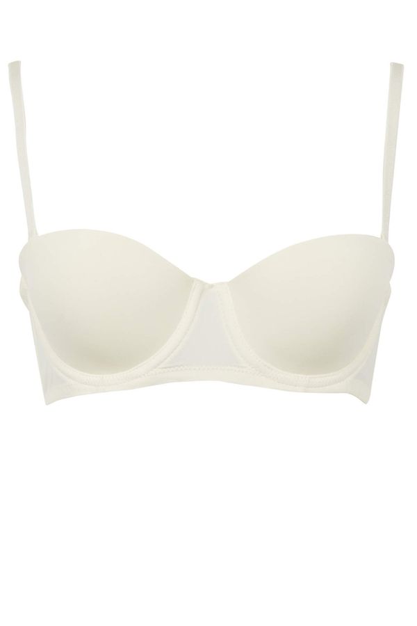 DEFACTO DEFACTO Fall in Love Strapless Removable Strap Unpadded Bra