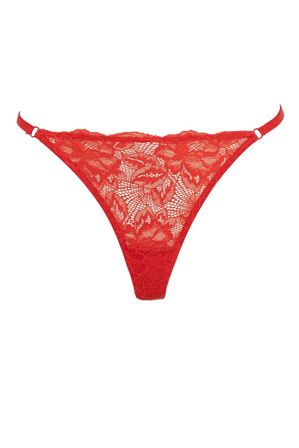 DEFACTO DEFACTO Fall In Love Valentine's Day Lace String Panties